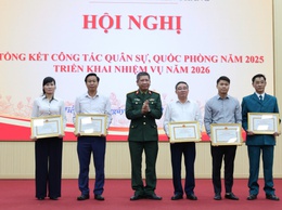 Xã Tiến Thắng tổng kết công tác quân sự, quốc phòng địa phương năm 2025