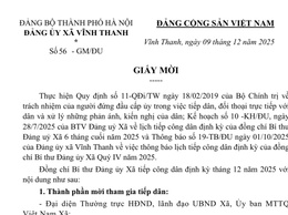 ĐẢNG ỦY XÃ VĨNH THANH