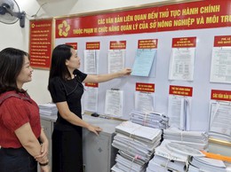 Hà Nội tiếp nhận 100% hồ sơ đất đai qua hình thức trực tuyến