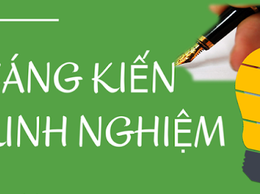 Quyết định về việc công nhận sáng kiến cấp cơ sở, cấp thành phố