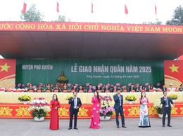Lễ giao nhận quân năm 2025