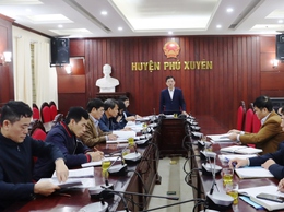 Thường trực HĐND huyện tổ chức hội nghị duyệt 
               chương trình công tác năm 2025