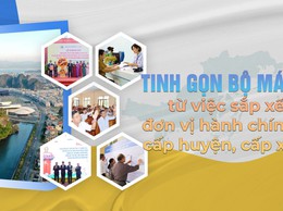 Tinh giản bộ máy hành chính địa phương: Sự lựa chọn cấp thiết