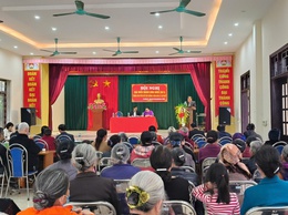 HỘI NGHỊ ĐẠI BIỂU NHÂN DÂN BÀN CHUYÊN ĐỀ ĐỜI SỐNG VĂN HÓA Ở CƠ SỞ NĂM 2025 TẠI 5 THÔN TRÊN ĐỊA BÀN XÃ PHÚC TIẾN
