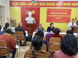 Các tổ dân phố trên địa bàn phường Tương Mai tổ chức thành công hội nghị đại biểu nhân dân bàn việc xây dựng đời sống văn hoá ở cơ sở năm 2025.