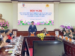 THÔNG BÁO VỀ VIỆC THAY ĐỔI CƠ QUAN THỰC HIỆN TIẾP NHẬN HỒ SƠ, GIẢI QUYẾT VÀ TRẢ KẾT QUẢ GIẢI QUYẾT THỦ TỤC HÀNH CHÍNH CẤP PHIẾU LÝ LỊCH TƯ PHÁP