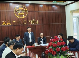 ĐU- HĐND-UBND- UBMTTQ XÃ PHÚC TIẾN TỔ CHỨC HỘI NGHỊ GẶP MẶT ĐẦU XUÂN ẤT TỴ 2025