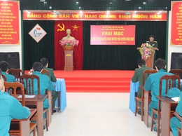 Khai mạc huấn luyện Đại đội dân quân cơ động huyện Phú Xuyên năm 2025