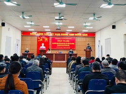 Phường Lĩnh Nam tổ chức Hội nghị Đại biểu nhân dân bàn việc xây dựng đời sống văn hóa ở cơ sở năm 2025


