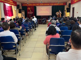 Hội nghị truyền thông tư vấn chăm sóc sức khỏe chủ động, tầm soát phát hiện ung thư sớm cho nhân dân phường Tương Mai
