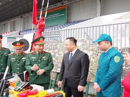 Thần tốc - Quyết thắng” trong LLVT quận Hoàng Mai.