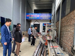 Kiểm tra công tác quản lý vốn vay của các Hội, đoàn thể, tổ tiết kiệm và vay vốn xã Phú Cát