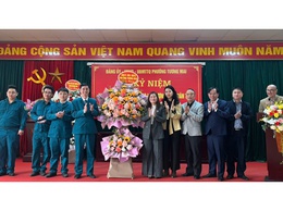 UBND phường Tương Mai tổ chức hội nghị Kỷ niệm 90 năm ngày truyền thống Dân quân tự vệ Việt Nam (28/3/1935- 28/3/2025).