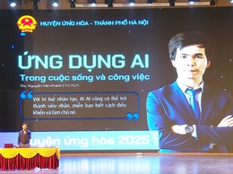 Ứng Hòa thúc đẩy ứng dụng AI trong chuyển đổi số