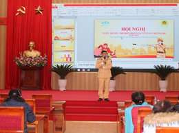 Hội nghị phổ biến, tuyên truyền luật xử phạt vi phạm hành chính về trật tự, an toàn giao thông trong lĩnh vực giao thông đường bộ