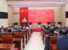 Tập huấn Nghị quyết số 33 về ngừng cung cấp dịch vụ điện, nước
