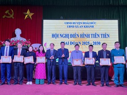 Xã An Khánh biểu dương Điển hình tiên tiến, Người tốt - Việc tốt trên địa bàn giai đoạn 2020 - 2025