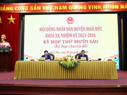 HĐND huyện thông qua Đề án sắp xếp bộ máy hành chính các cơ quan chức năng thuộc UBND huyện