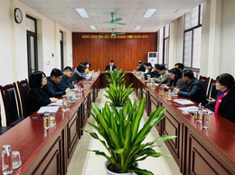 Tổ công tác số 07 của Quận ủy Hoàng Mai kiểm tra công tác chuẩn bị Đại hội Đảng bộ phường Lĩnh Nam lần thứ XXVI, nhiệm kỳ 2025-2030