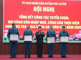 Phú Xuyên  làm tốt công tác nhập ngũ năm 2025