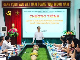 Sở Y tế Hà Nội làm việc với Trung tâm chăm sóc và phục hồi chức năng bệnh nhân tâm thần số 2: Tháo gỡ khó khăn, định hướng phát triển bền vững