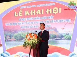 LỄ KHAI HỘI - LỄ HỘI TRUYỀN THỐNG CHÙA THẦY VÀ TUẦN LỄ VĂN HÓA DU LỊCH, XÚC TIẾN THƯƠNG MẠI HUYỆN QUỐC OAI NĂM 2025