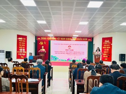 UBMTTQVN Thị trấn Quốc Oai tổ chức hội nghị sơ kết 3 tháng đầu năm, triển khai nhiệm vụ 9 tháng cuối năm 2025