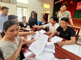 Thị trấn Quốc Oai hoàn thành việc tổ chức lấy ý kiến nhân dân về sắp xếp đơn vị hành chính cấp xã trên địa bàn TP Hà Nội
