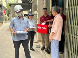  LẤY Ý KIẾN NHÂN DÂN VỀ SẮP XẾP ĐƠN VỊ HÀNH CHÍNH CẤP XÃ TRÊN ĐỊA BÀN QUẬN HOÀNG MAI TẠI PHƯỜNG LĨNH NAM 