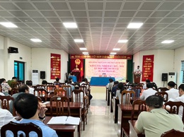 HĐND thị trấn Quốc Oai tổ chức kỳ họp thứ mười sáu thông qua phương án sắp xếp đơn vị hành chính cấp xã