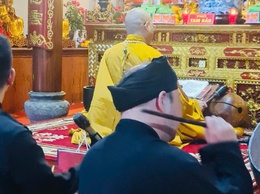 Lễ giỗ tổ chùa Thúy Lĩnh, phường Lĩnh Nam