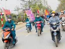 Hoài Đức thực hiện tốt công tác đảm bảo trật tự, an toàn giao thông trong quý I năm 2025