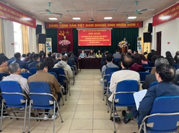Đảng ủy, UBND phường Tương Mai tổ chức Hội nghị sơ kết đánh giá công tác xây dựng Đảng, chính quyền Quý I, triển khai nhiệm vụ trọng tâm quý II năm 2025