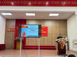 Phường Vĩnh Hưng tổ chức lớp bồi dưỡng kiến thức quốc phòng đối tượng 4 năm 2025