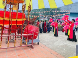 Nét đẹp tâm linh và mối quan hệ mang tính truyền thống văn hóa trong Lễ hội cấp thủy 3 dân phường Lĩnh Nam - Trần Phú