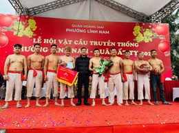 Nét đẹp văn hóa phi vật thể lễ hội vật cầu phường Lĩnh Nam, quận Hoàng Mai, Hà Nội

