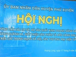 Tập huấn bán hàng online cho 2 xã Hồng Minh và Hoàng Long