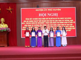 Phú Xuyên lan tỏa từ Cuộc thi chính luận Bảo vệ nền tảng tư tưởng của Đảng