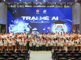 HƠN 120 GIÁO VIÊN, HỌC SINH TIÊU BIỂU KHỐI THCS HUYỆN ỨNG HÒA THAM GIA TRẠI HÈ AI 2025