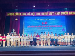 Hoài Đức tuyên dương, khen thưởng 489 học sinh giỏi tiêu biểu năm học 2024-2025