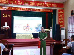 Nâng cao kiến thức, kỹ năng phòng cháy chữa cháy cho chủ hộ thuê trọ, nhà ở kết hợp sản xuất kinh doanh tại xã An Thượng