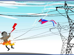 Nghiêm cấm việc thả diều gần khu vực lưới điện 