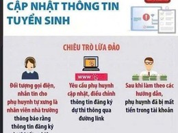 Cảnh giác với trò lừa đảo điều chỉnh đăng ký thi tốt nghiệp THPT