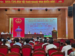 HĐND huyện tổ chức kỳ họp thứ 23 (kỳ họp chuyên đề) khóa XX, nhiệm kỳ 2021 – 2026