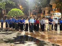 Chi đoàn trường mầm non Tương Mai  tham gia chương trình thắp nến tri ân các hùng liệt sỹ