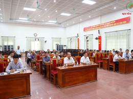 Tổ đại biểu HĐND huyện Quốc Oai tiếp xúc cử tri xã Cấn Hữu trước kỳ họp thường lệ giữa năm 2025