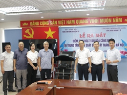 Ra mắt Điểm sinh hoạt văn hóa cho công nhân tại Trung tâm Kiểm soát bệnh tật Hà Nội