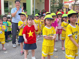 Anh Nguyễn Ích Khang Trưởng ban phụ huynh tận tâm, đồng hành bền bỉ cùng cô và trò trường Mầm non Hoa Sữa