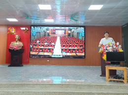 XÃ HÒA XÁ THAM DỰ HỘI NGHỊ TẬP HUẤN
DO THÀNH ỦY HÀ NỘI TỔ CHỨC