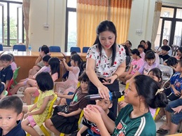 Trung tâm Bảo trợ Xã hội 3 Hà Nội tổ chức hoạt động tuyên truyền, phổ biến kỹ năng phòng, chống ma túy học đường cho trẻ em